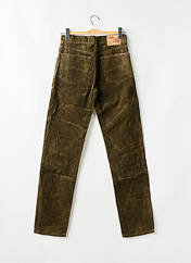 Pantalon droit vert TEDDY SMITH pour garçon seconde vue