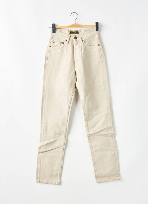 Pantalon slim poches beige REDWOOD femme