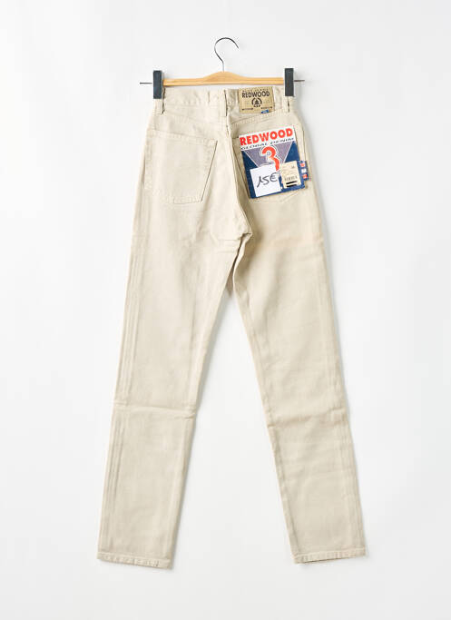 Pantalon droit poches beige REDWOOD femme