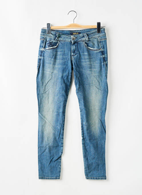 Jeans skinny poches bleu KILLAH femme