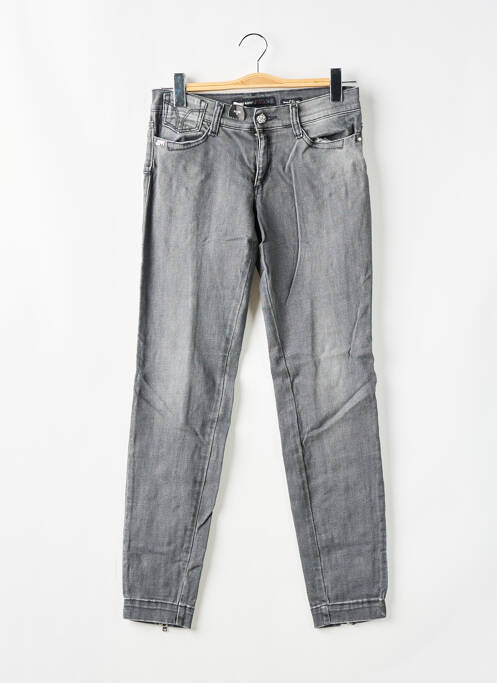 Jeans coupe slim gris MISS SIXTY pour femme