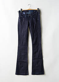 Jeans bootcut tissage brut taille basse bleu MISS SIXTY femme