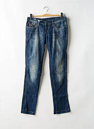 Jeans coupe slim taille basse taille basse bleu MISS SIXTY femme