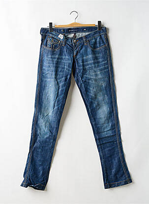 Jeans coupe slim taille basse taille basse bleu MISS SIXTY femme