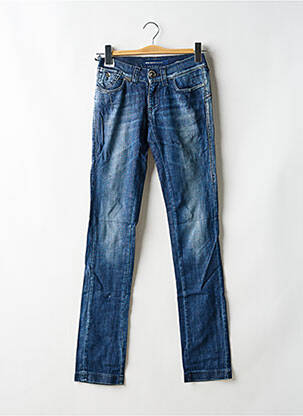 Jeans coupe slim stretch taille basse bleu MISS SIXTY femme