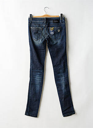 Jeans coupe slim taille basse taille basse bleu KILLAH femme
