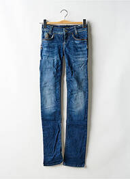 Jeans coupe slim taille basse taille basse bleu KILLAH femme