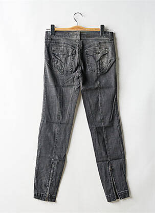 Jeans coupe slim stretch taille basse gris MISS SIXTY femme