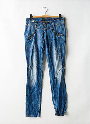 Jeans coupe slim stretch taille basse bleu MISS SIXTY femme