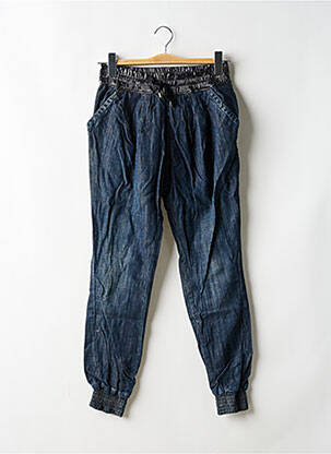 Jeans coupe slim tissage brut taille haute bleu MISS SIXTY femme