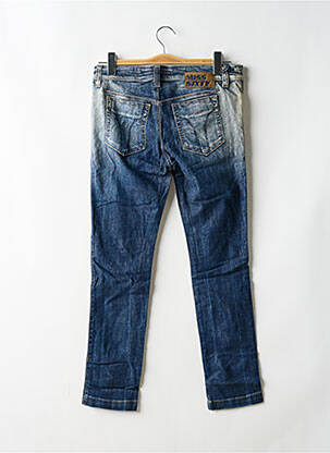 Jeans coupe slim stretch taille basse bleu MISS SIXTY femme