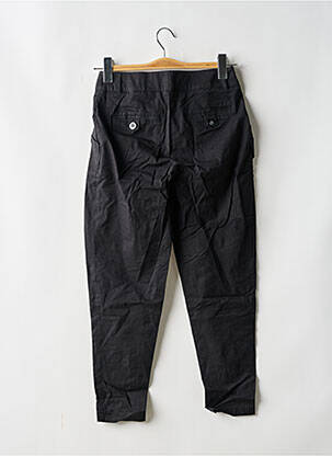 Pantalon chino tissage popeline taille haute noir MISS SIXTY femme