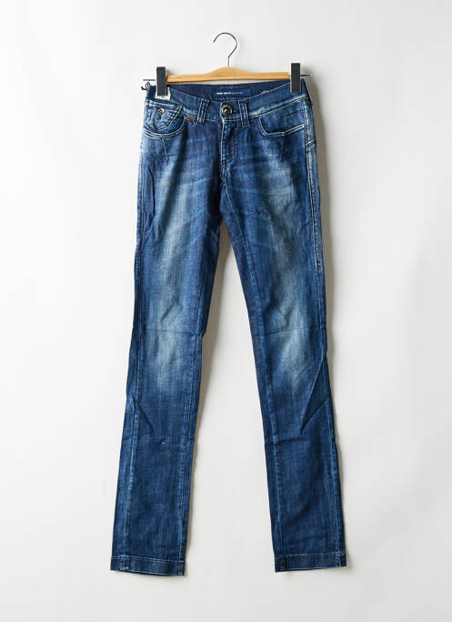 Jeans coupe slim taille basse taille basse bleu MISS SIXTY femme