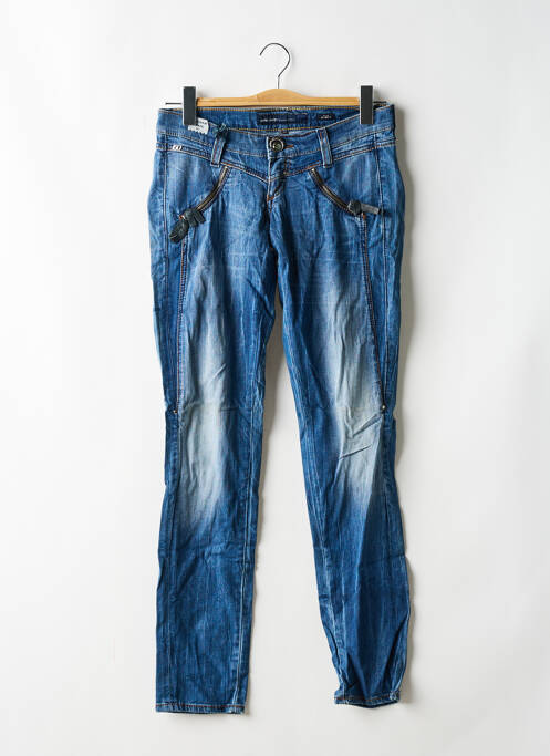 Jeans coupe slim stretch taille basse bleu MISS SIXTY femme