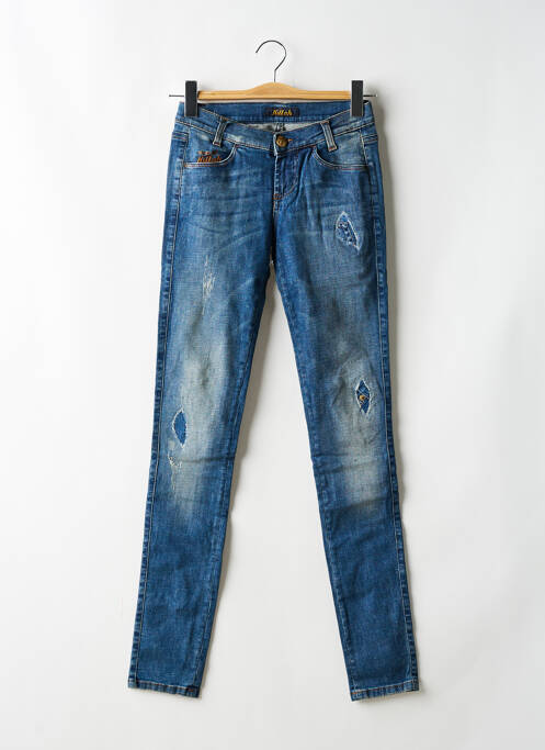 Jeans coupe slim bleu KILLAH pour femme