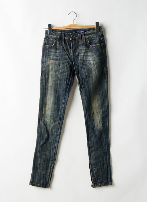 Jeans coupe slim bleu MISS SIXTY pour femme