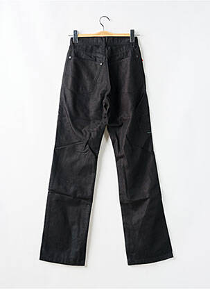 Jeans coupe droite taille haute taille haute noir TEDDY SMITH femme