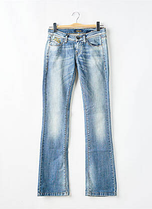 Jeans bootcut stretch taille basse bleu KILLAH femme