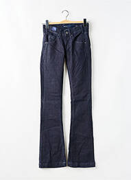 Jeans bootcut tissage brut taille basse bleu MISS SIXTY femme