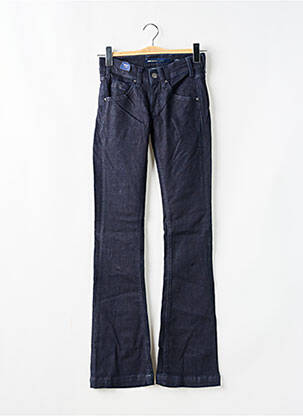 Jeans bootcut tissage brut taille basse bleu MISS SIXTY femme