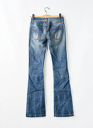 Jean coupe flare stretch taille basse bleu KILLAH femme