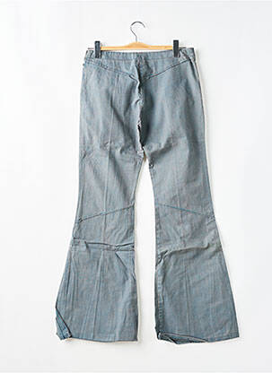 Jean coupe flare taille basse taille basse bleu TEDDY SMITH femme