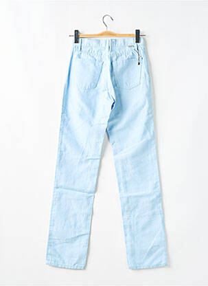 Pantalon droit taille normale taille normale bleu TEDDY SMITH femme