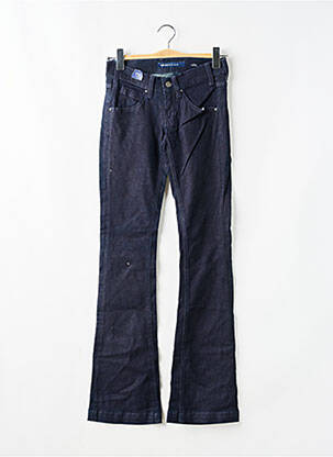 Jeans bootcut tissage brut taille basse bleu MISS SIXTY femme
