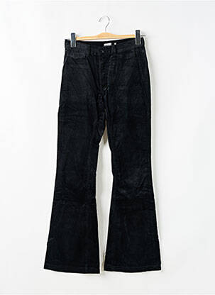 Pantalon flare taille normale taille normale noir TEDDY SMITH femme