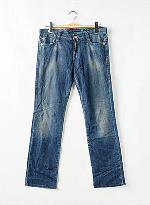 Jeans coupe droite stretch taille basse bleu MISS SIXTY femme