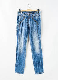 Jeans skinny stretch taille basse bleu MISS SIXTY femme