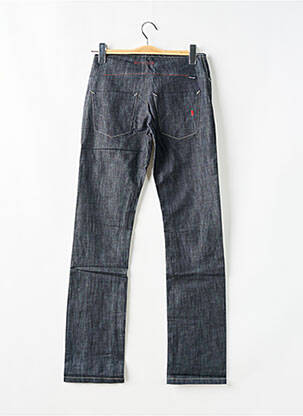 Jeans coupe droite taille basse taille basse bleu TEDDY SMITH femme