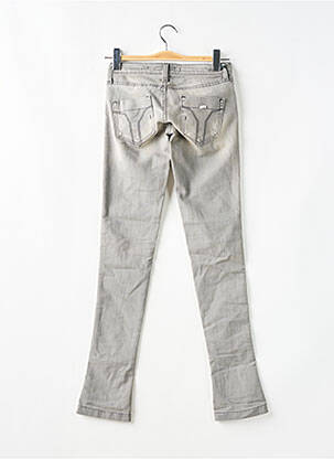 Jeans skinny stretch taille basse gris MISS SIXTY femme