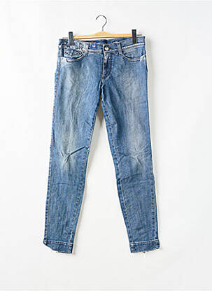 Jeans coupe slim taille basse taille basse bleu MISS SIXTY femme