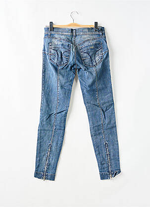Jeans coupe slim stretch taille basse bleu MISS SIXTY femme