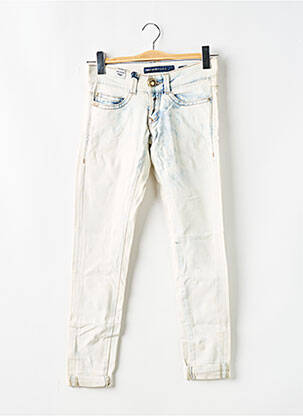 Jeans skinny stretch taille basse blanc MISS SIXTY femme