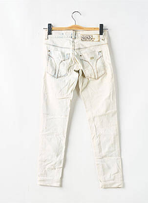 Jeans skinny stretch taille basse blanc MISS SIXTY femme