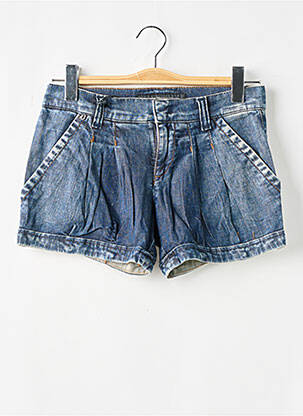Short tissage denim taille basse bleu MISS SIXTY femme