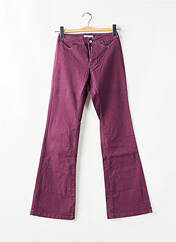 Jean coupe flare violet TEDDY SMITH pour femme seconde vue