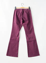 Jean coupe flare violet TEDDY SMITH pour femme seconde vue