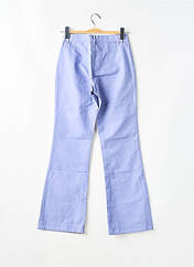 Pantalon flare violet TEDDY SMITH pour femme seconde vue