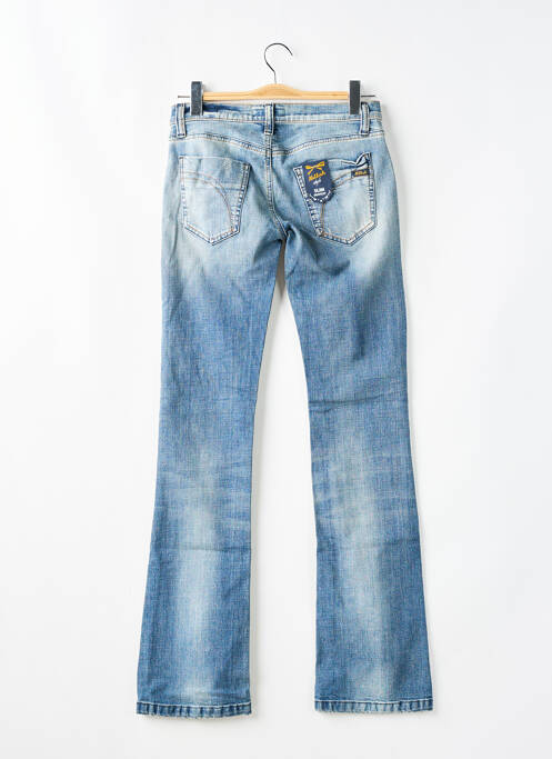 Jeans bootcut stretch taille basse bleu KILLAH femme