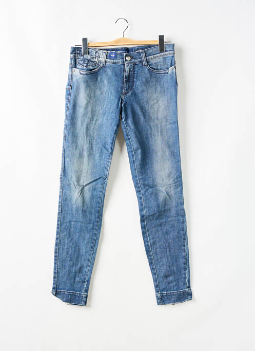 Jeans coupe slim stretch taille basse bleu MISS SIXTY femme