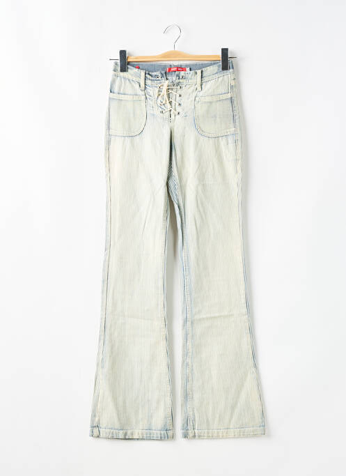 Jean coupe flare bleu TEDDY SMITH pour femme