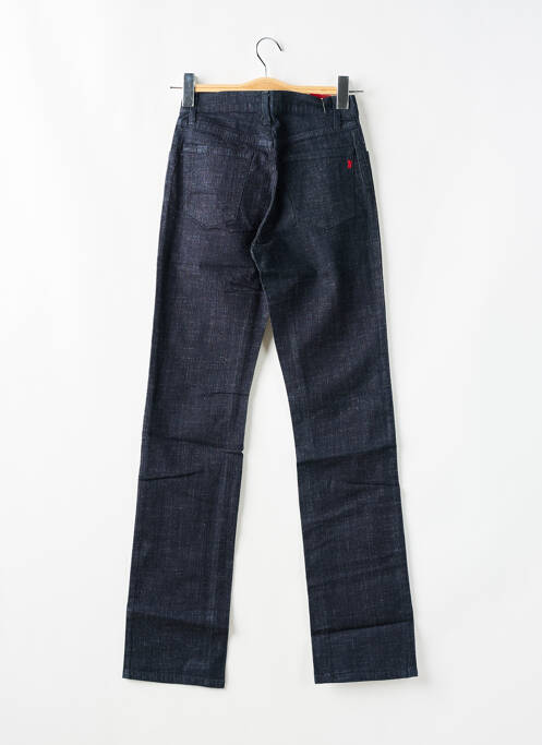 Jeans coupe droite bleu TEDDY SMITH pour femme