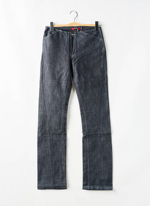 Jeans coupe droite bleu TEDDY SMITH pour femme