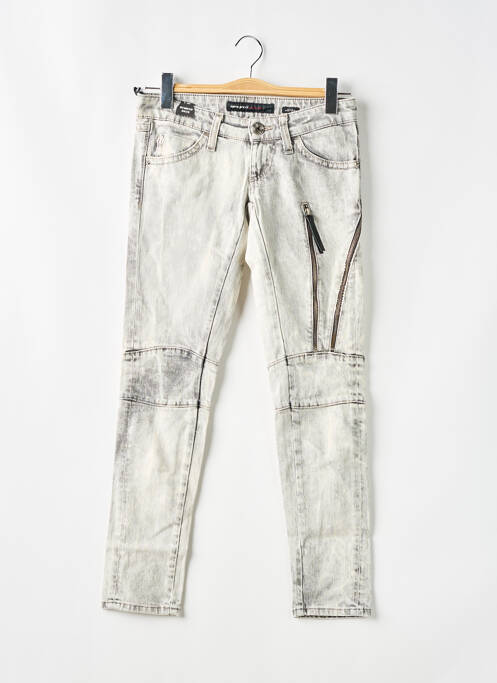 Jeans skinny gris MISS SIXTY pour femme