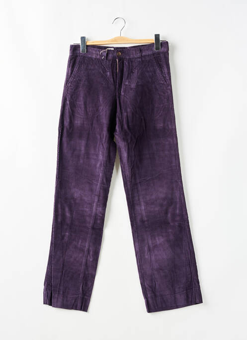 Pantalon chino violet RWD pour femme