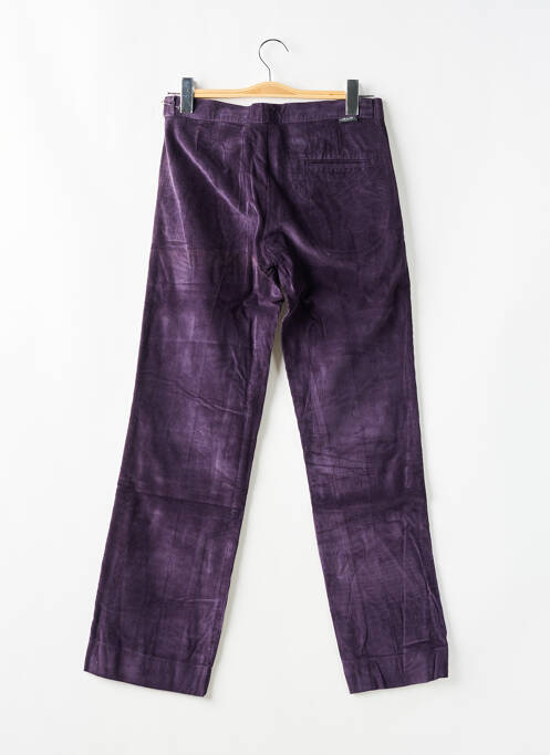 Pantalon chino violet RWD pour femme