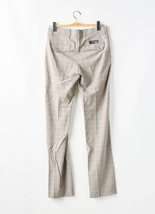Pantalon droit marron TEDDY SMITH pour homme
